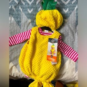 New with tags pineapple costume for baby
